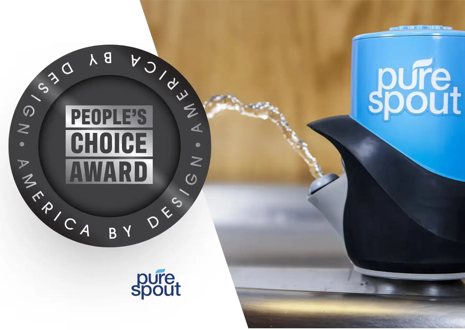 PURE SPOUT EARNS AMERICAN STANDARD PEOPLE’S CHOICE AWARD IN INNOVATION