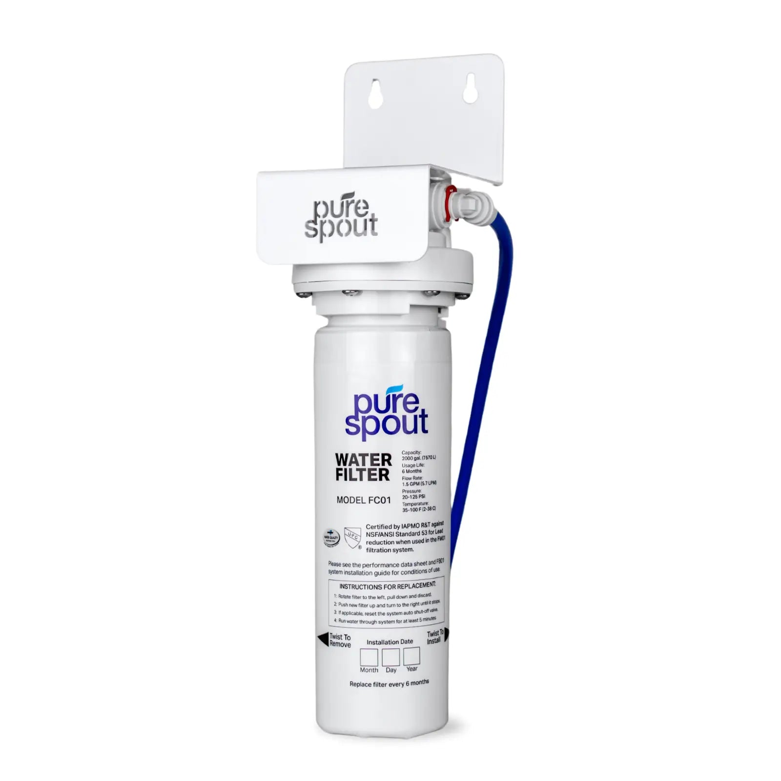 Pure Spout®  Undersink Filter System